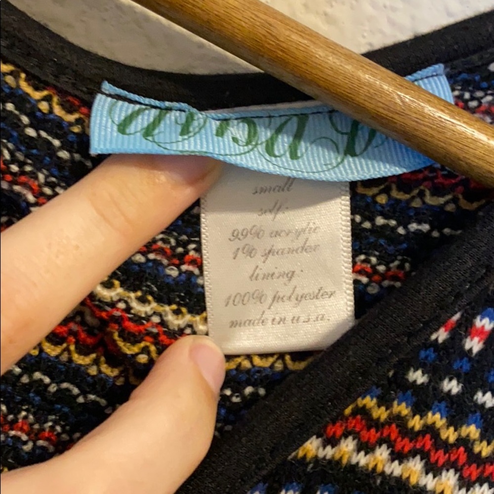 Francescas Small Winter Patterned Dress - image 3